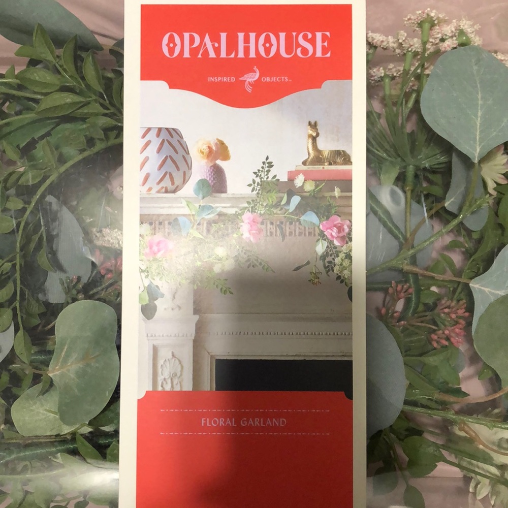 Opal house floral garland